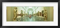 Framed Interior Of Prado Museum, Madrid, Spain