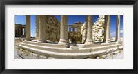 Framed Ruins of a temple, Parthenon, The Acropolis, Athens, Greece