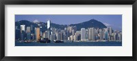 Framed Waterfront View of Hong Kong China