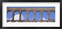 Framed Roman Aqueduct, Segovia, Spain