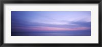 Framed Clouds over the ocean, Atlantic Ocean, Bermuda, USA