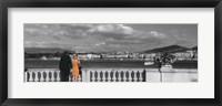 Framed Couple at Leman Geneva Switzerland