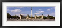 Framed Hero Square, Budapest, Hungary