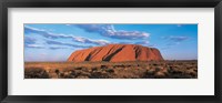 Framed Sunset Ayers Rock Uluru-Kata Tjuta National Park Australia