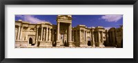 Framed Facade of a theater, Roman Theater, Palmyra, Syria