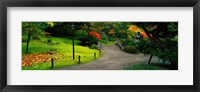 Framed Japanese Garden, Seattle, Washington State