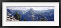 Framed Half Dome High Sierras Yosemite National Park CA