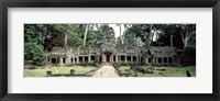 Framed Preah Khan Temple, Angkor Wat, Cambodia