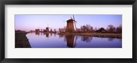 Framed Windmills Schemerhorn The Netherlands