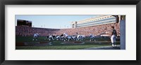 Framed Football Game, Soldier Field, Chicago, Illinois, USA