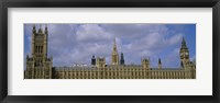 Framed Facade Of Big Ben And The Houses Of Parliament, London, England, United Kingdom