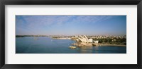 Framed Aerial view of Sydney Opera House