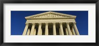 Framed Low angle view of a government building, US Treasury Department, Washington DC, USA