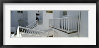 Framed Balcony of a house, Naxos, Cyclades Islands, Greece