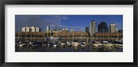 Framed Buildings On The Waterfront, Puerto Madero, Buenos Aires, Argentina