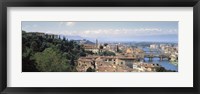 Framed High Angle View of Florence, Tuscany, Italy