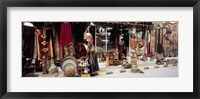 Framed Group of objects in a market, Palmyra, Syria
