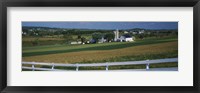 Framed Amish Farms, Pennsylvania