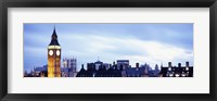 Framed Buildings in a city, Big Ben, Houses Of Parliament, Westminster, London, England