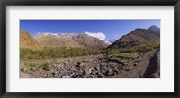 Framed Mountains on a landscape, Atlas Mountains, Marrakesh, Morocco