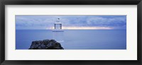 Framed Lighthouse at the seaside, Start Point Lighthouse, Devon, England