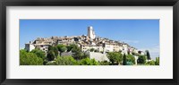 Framed Low angle view of a walled city, Saint Paul De Vence, Provence-Alpes-Cote d'Azur, France