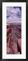 Framed River Passing Through atToroweap Overlook, North Rim, Grand Canyon