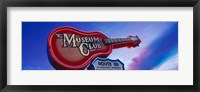 Framed Low angle view of Museum Club sign, Route 66, Flagstaff, Arizona, USA