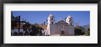 Framed Facade of a mission, Mission Santa Barbara, Santa Barbara, California, USA