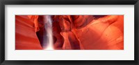 Framed Rock formations in Antelope Canyon, Arizona