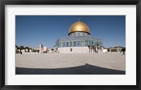 Framed Town square, Dome Of the Rock, Temple Mount, Jerusalem, Israel