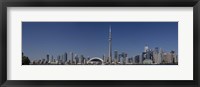 Framed Skylines in a city, CN Tower, Toronto, Ontario, Canada