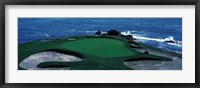 Framed Pebble Beach Golf Course 8th Green Carmel CA