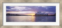 Framed Sunset over Sydney Opera House