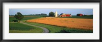 Framed Farm nr Mountville Lancaster Co PA USA