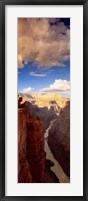 Framed Toroweap Point, Grand Canyon, Arizona (vertical)