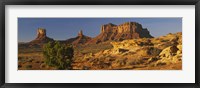 Framed Rock Formations, Monument Valley, Arizona, USA (day, horizontal)