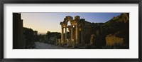 Framed Facade of a temple, Hadrian Temple, Ephesus, Turkey