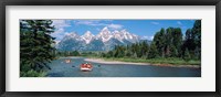 Framed Rafters Grand Teton National Park WY USA