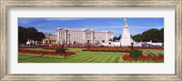 Framed Buckingham Palace, London, England, United Kingdom