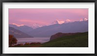 Framed Switzerland, Bernese Alps, Lake Thun