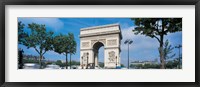 Framed France, Paris, Arc de Triomphe (day)