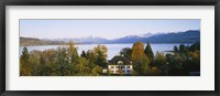 Framed Villa at the waterfront, Lake Zurich, Zurich, Switzerland