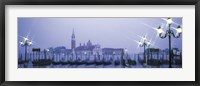 Framed Gondolas San Giorgio Maggiore Venice Italy