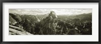 Framed USA, California, Yosemite National Park, Half Dome