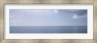 Framed Clouds over the sea, Atlantic Ocean, Bermuda, USA