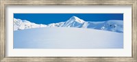 Framed Chugach Mountains Girdwood, Alaska, USA