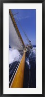 Framed Yacht Mast Caribbean