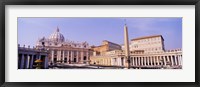 Framed Vatican, St Peters Square, Rome, Italy