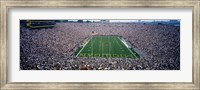 Framed University Of Michigan Football Game, Michigan Stadium, Ann Arbor, Michigan, USA